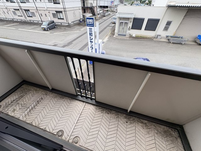 プレリビイエールのバルコニー