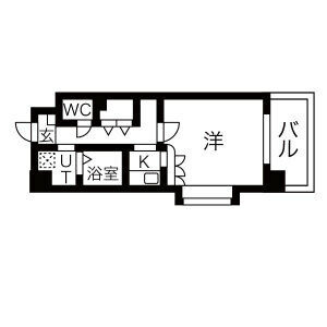 サムティ筥崎宮前の間取り
