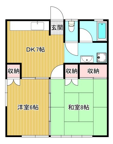 ダイワロイヤルハイツの間取り