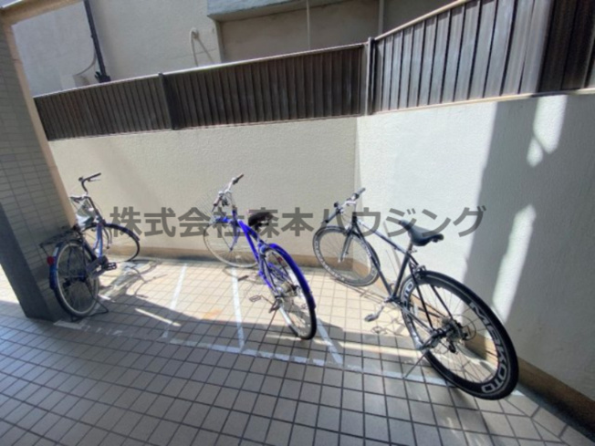 【その他共用部分】 | 　プライムコート | 駐輪場です