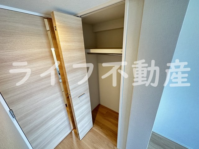 M'Sマンション長栄寺の収納|専用の収納スペースです