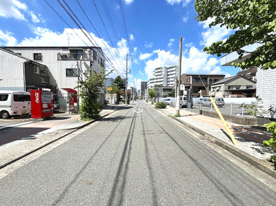 【前面道路含む現地写真】 | 中区金山二丁目　売地 | 前面道路