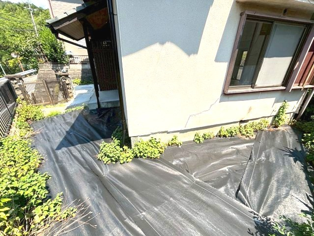 大字嬉貸家の庭
