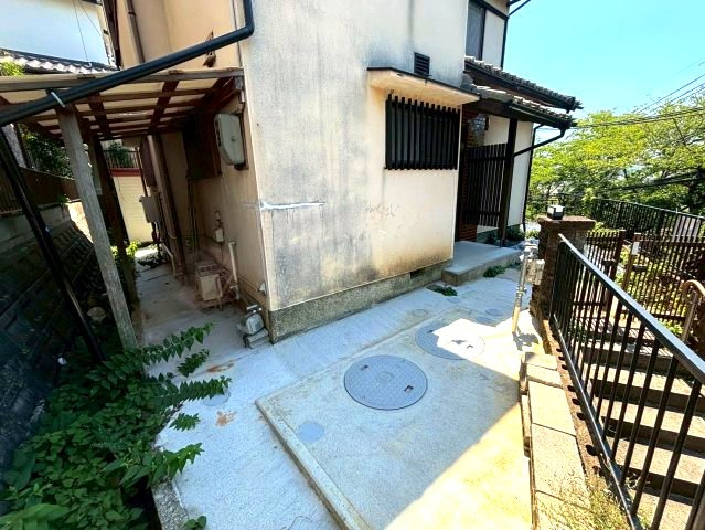 大字嬉貸家の庭