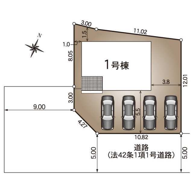 【区画図】の画像