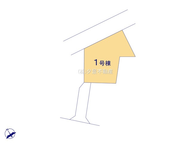 《仲介手数料無料》見沼区大字大谷1996-7(全1戸)新築一戸建てブルーミングガーデンの区画図
