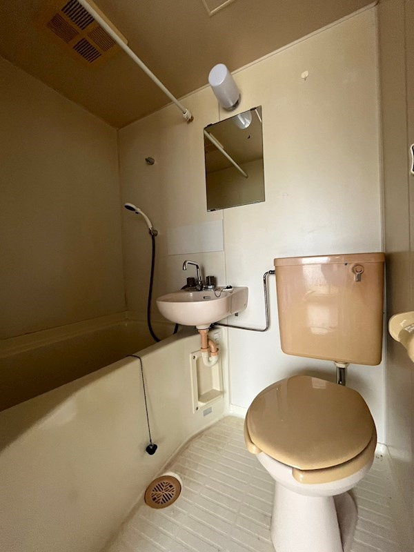 パレスヒラノの浴室