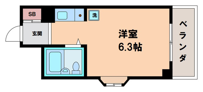【間取り】 | 朝日プラザ桃谷パサージュ