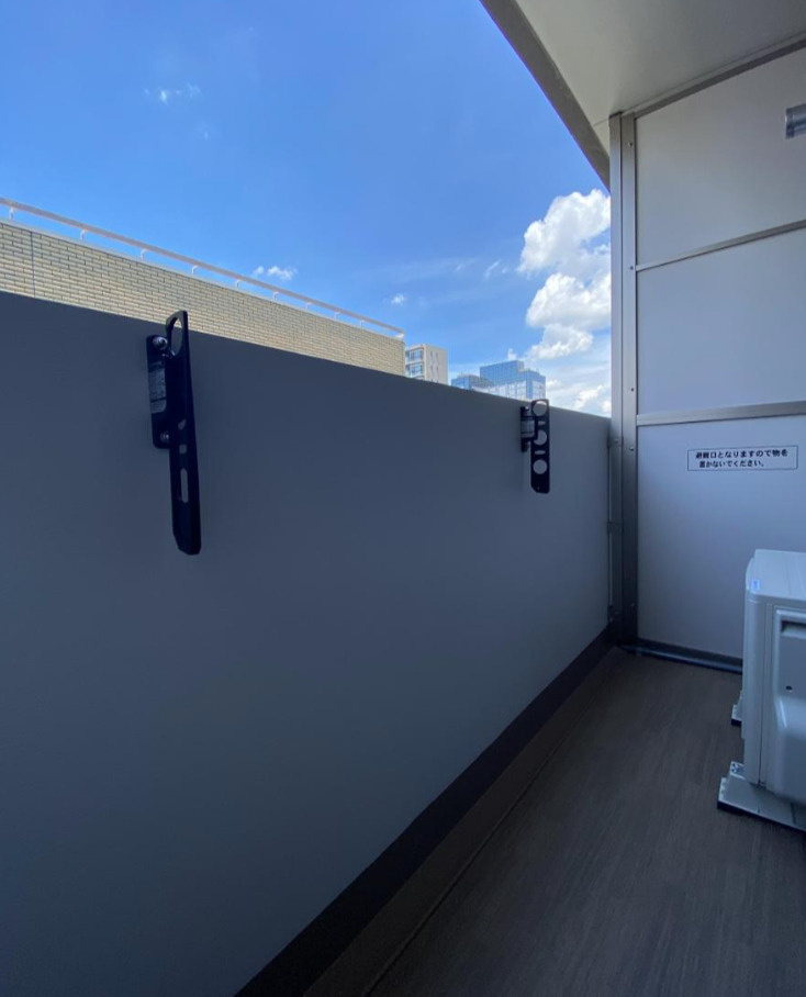 ミリアレジデンス浅草橋のバルコニー