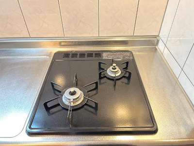 【キッチン】 | プランドール・モコ | ガスコンロ2口