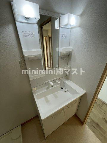 エフアール西田辺の洗面所