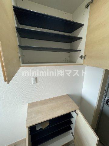 エフアール西田辺の収納