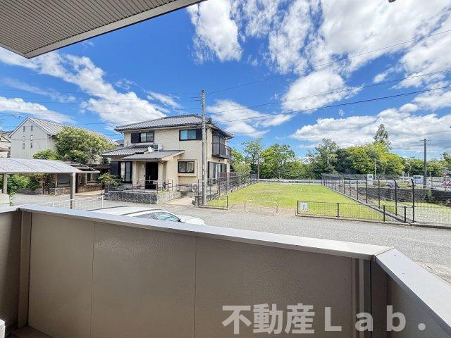 アウルズ・ヴィラのバルコニー