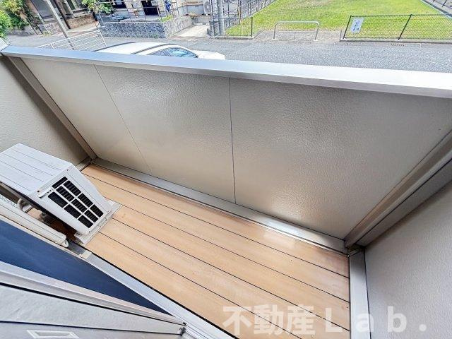 アウルズ・ヴィラのバルコニー