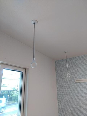  | Ｄ－ｒｏｏｍ鳥谷野 | 室内物干し