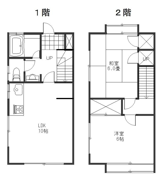 メゾンアライ Cの間取り