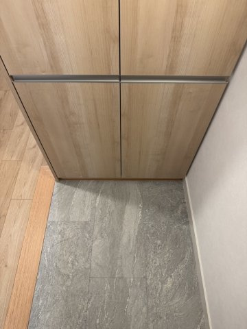 オーパスホームズ白山の玄関