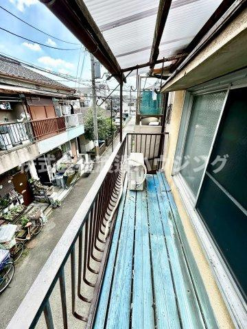 灰塚6丁目テラスハウスのバルコニー