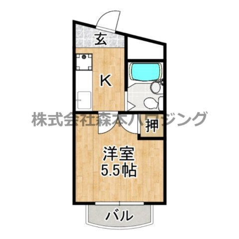 【間取り】 | 　M.エトワール