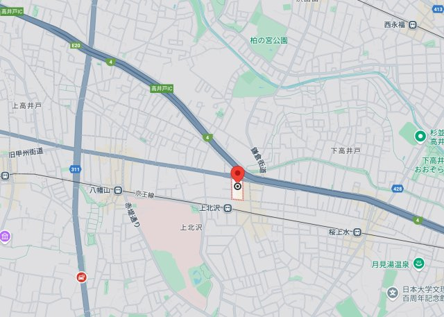 ルオーレ上北沢駅前の地図