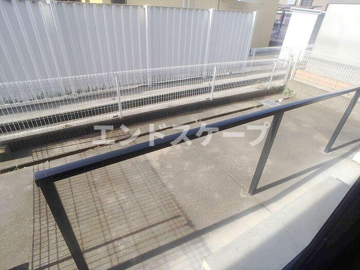 グラシア　Ａのバルコニー|高崎、前橋のお部屋探しはエンドスケープまで！お客様の理想お聞かせ下さい♪