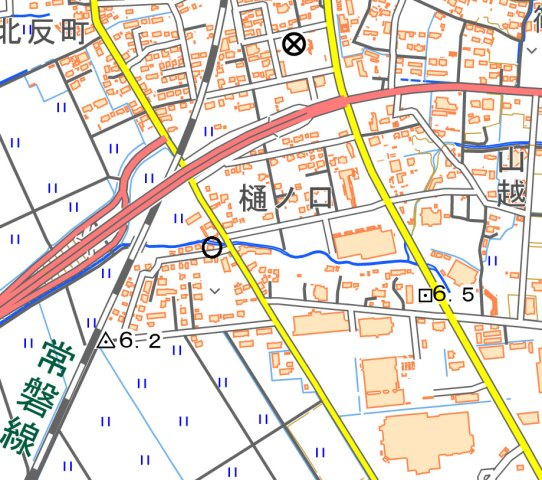 相馬市 1棟アパートの地図