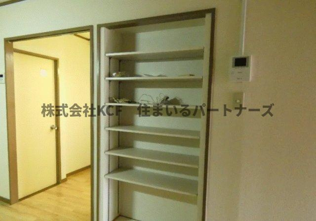 プレジデント御井の収納|専用の収納スペースです