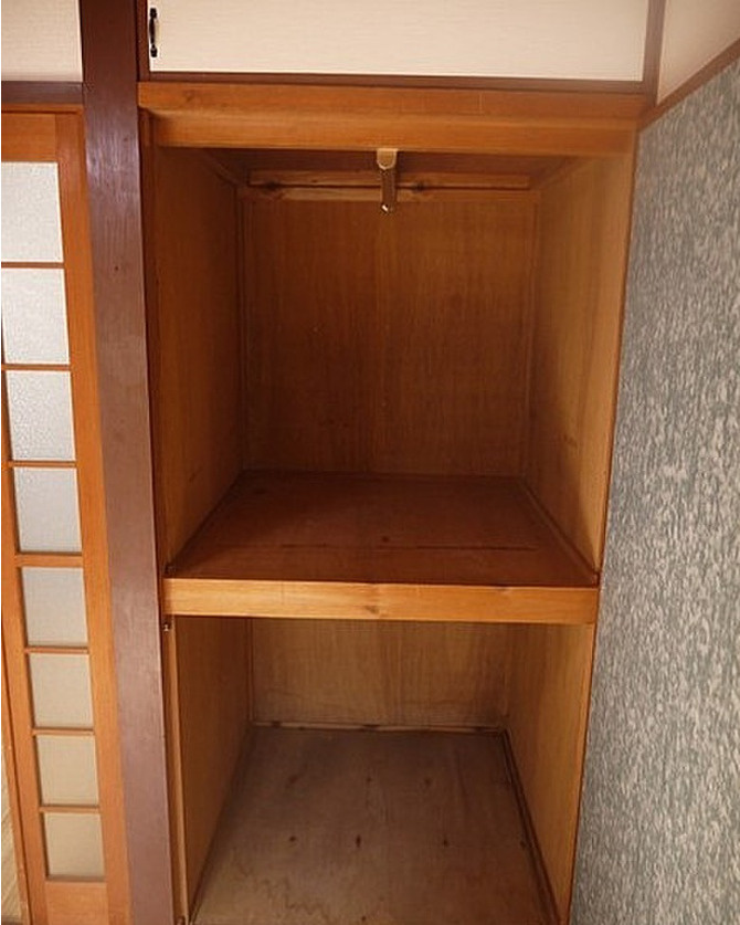 サニーヒル津福の収納|専用の収納スペースです