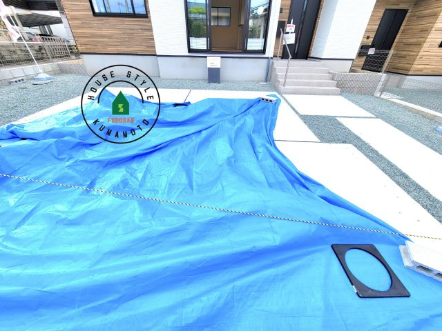 熊本市北区八景水谷1丁目第2-2棟（2号棟）　の駐車場|駐車場になります。