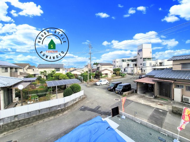 熊本市北区八景水谷1丁目第2-2棟（2号棟）　の展望|眺望や窓からの景色が良いと、家で過ごす時間も快適です。