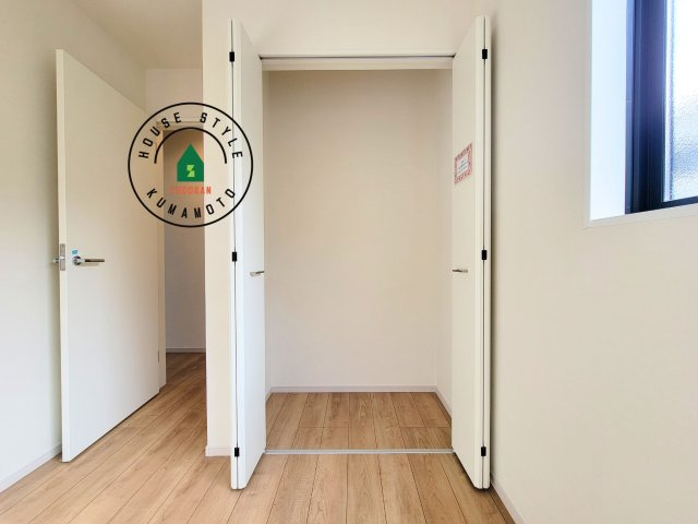 熊本市北区八景水谷1丁目第2-2棟（2号棟）　の収納|収納には困りません。