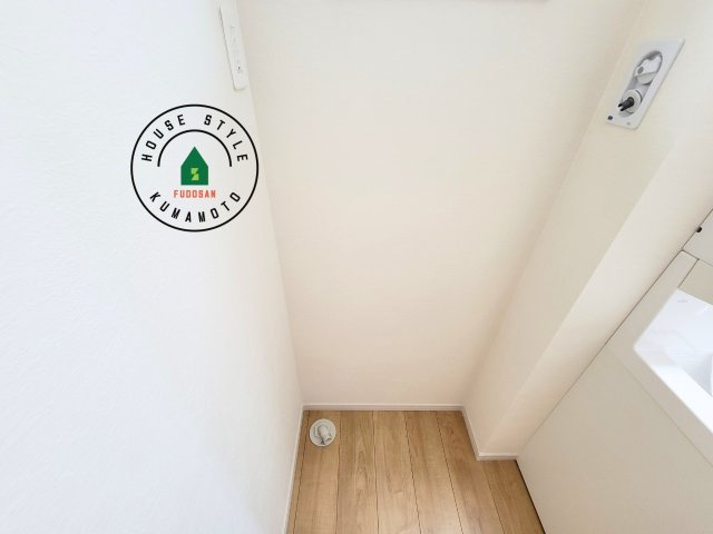 熊本市北区八景水谷1丁目第2-2棟（2号棟）　のランドリースペース|ランドリースペースとなります。広々して有効的にご使用できます。 