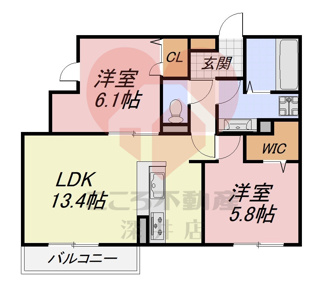 【間取り】 | パサログランデ中百舌鳥町4丁