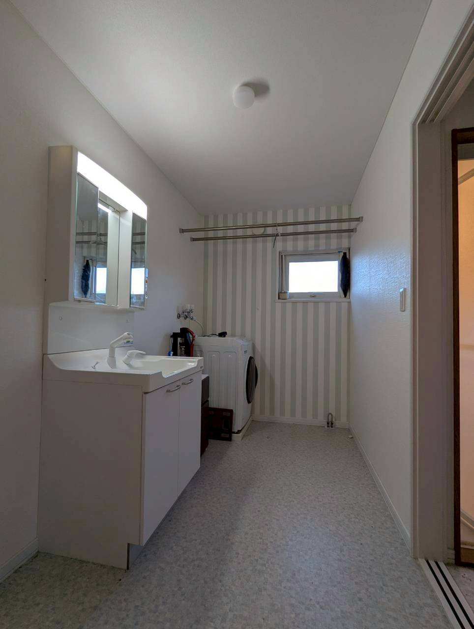 中央4丁目18貸家の洗面所