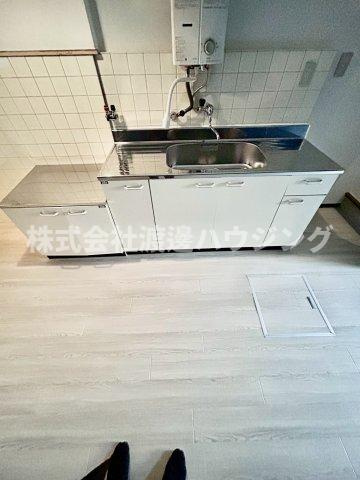 大池2丁目テラスハウスの洗面所