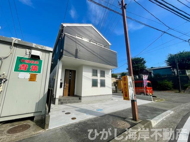 藤沢市城南3丁目　新築戸建の外観|現地外観