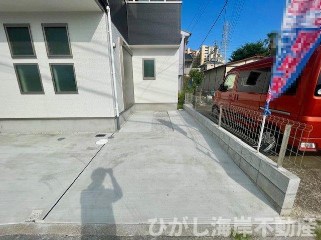 藤沢市城南3丁目　新築戸建の駐車場|駐車スペース