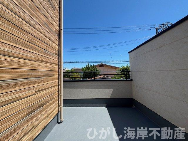 藤沢市片瀬海岸３丁目　新築戸建　全３棟のバルコニー|バルコニー