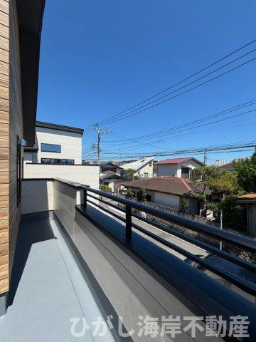 藤沢市片瀬海岸３丁目　新築戸建　全３棟のバルコニー|バルコニー