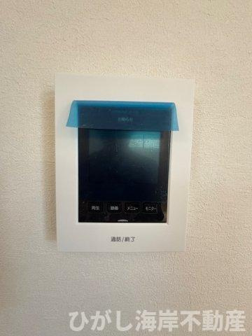 藤沢市片瀬海岸３丁目　新築戸建　全３棟のセキュリティ|TVモニター付きインターフォン