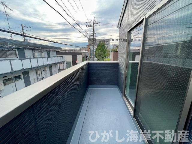 平塚市老松町　新築戸建　のバルコニー|バルコニー
