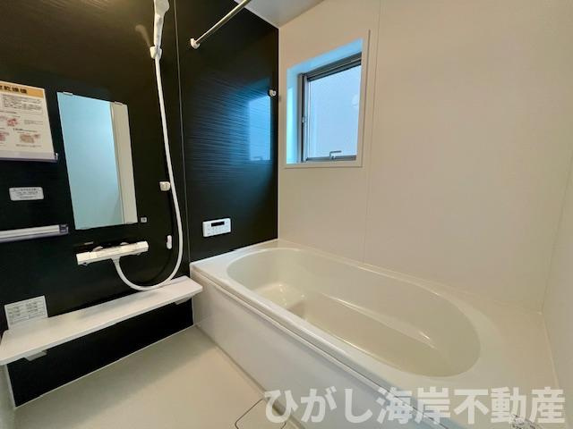 平塚市老松町　新築戸建　の浴室|1坪タイプ　ユニットバス