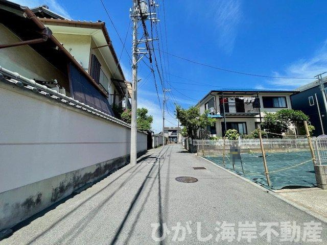 茅ヶ崎市下町屋2丁目　売地の前面道路含む現地写真|現地外観