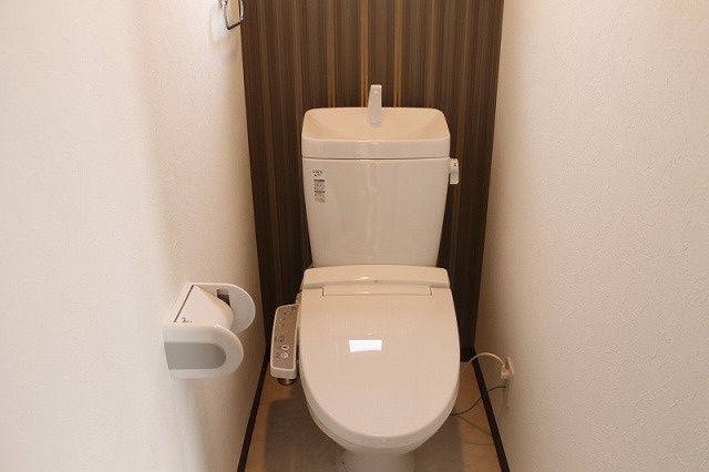 CB和白フランのトイレ