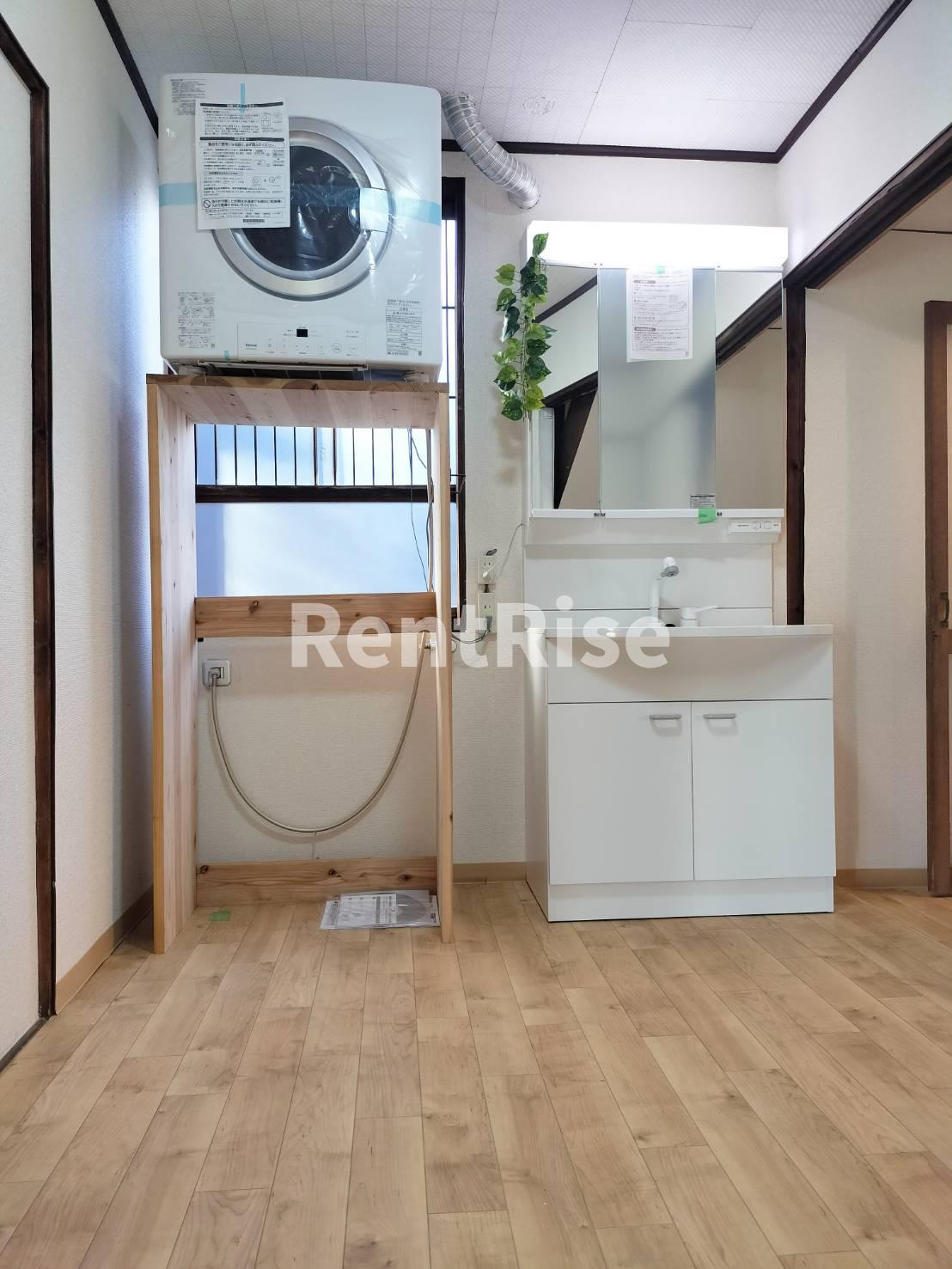 一宮浅野 戸建の洗面所