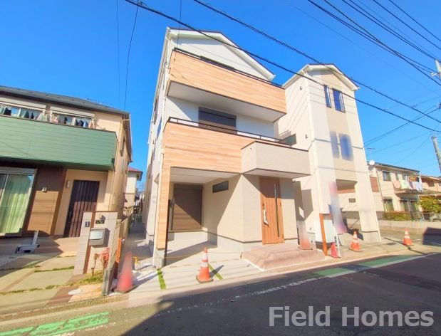 南区南台4丁目新築戸建て　2期2号棟の外観|建物外観「南区南台4丁目新築戸建て　2号棟」