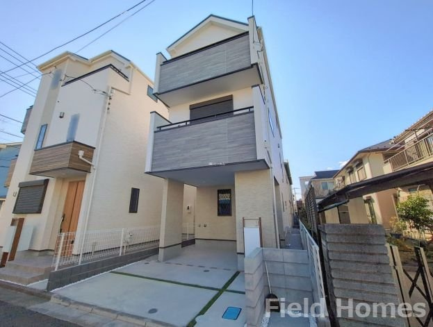 南区南台4丁目新築戸建て　2期3号棟の外観|建物外観「南区南台4丁目新築戸建て　3号棟」