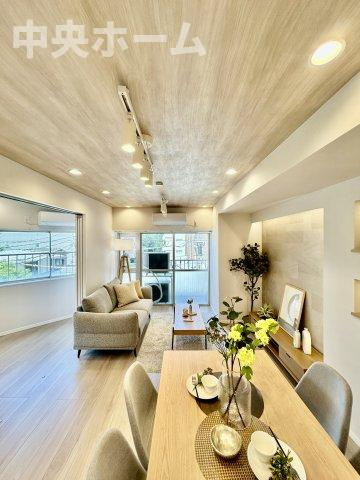 ハピーハイツ亀戸の居間・リビング|リビングダイニング