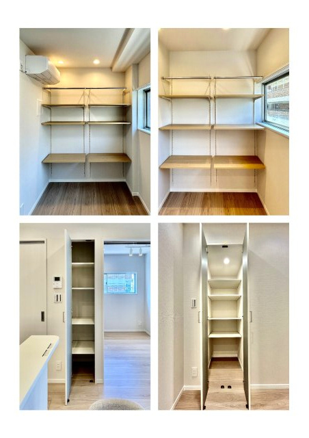 ハピーハイツ亀戸の収納|居室にはクローゼットを完備し、自由度の高い家具の配置が叶うシンプルな空間です。お子様の成長と必要になる子供部屋を与えるにはぴったりの間取りですね。