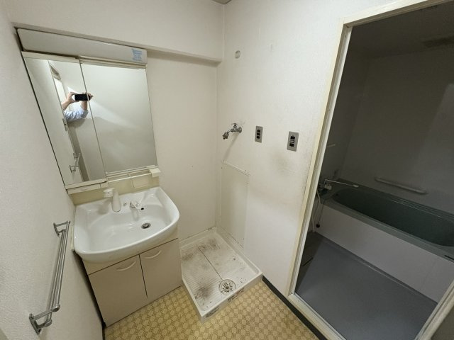 ニューセンバハイツの洗面所|洗面・脱衣所です